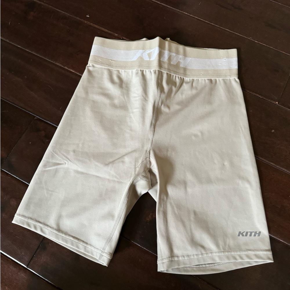 Kith Cream High-Rise Shorts